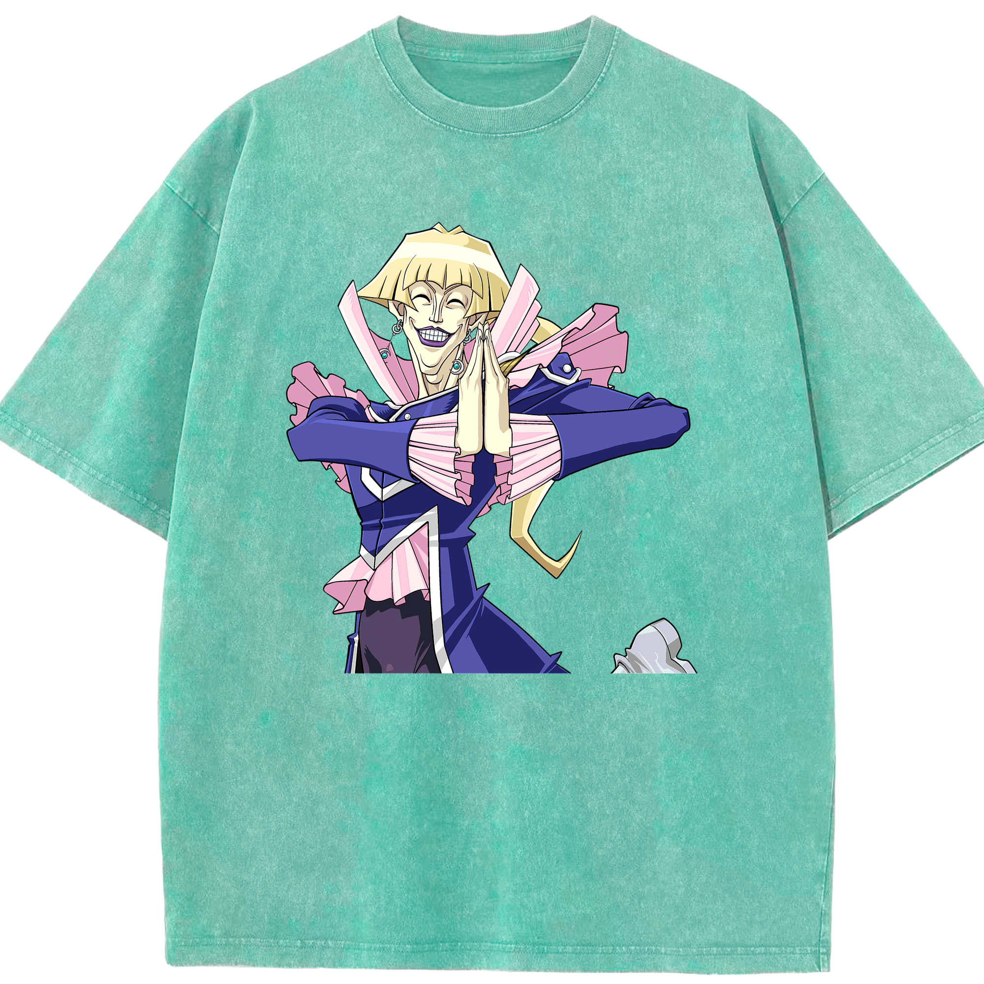 （画像用） 遊☆戯☆王 Yu-Gi-Oh! 綿100% ヴィンテージ風 半袖Tシャツ（フロントプリント）